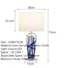 American High-end Ceramic Table Lamp
