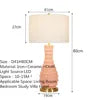 American High-end Ceramic Table Lamp