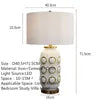 American High-end Ceramic Table Lamp