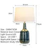 American High-end Ceramic Table Lamp