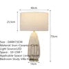 American High-end Ceramic Table Lamp