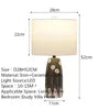 American High-end Ceramic Table Lamp