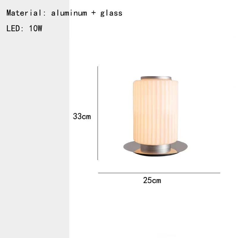European Aluminum Glass Luxury Art LED Decoration Floor Lamp