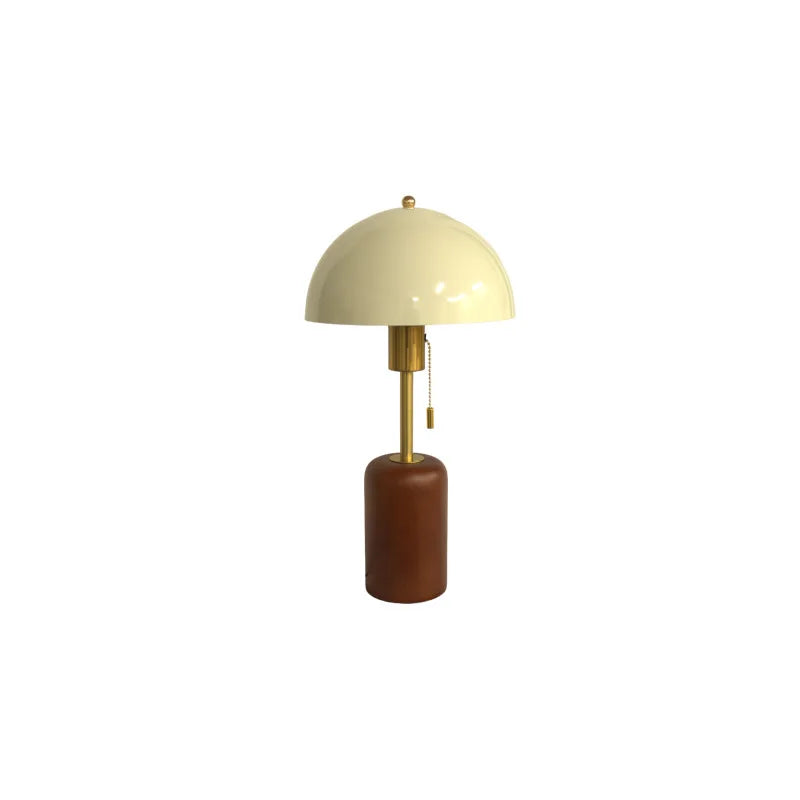 French Medieval Vintage Solid Wood Table Lamp LED