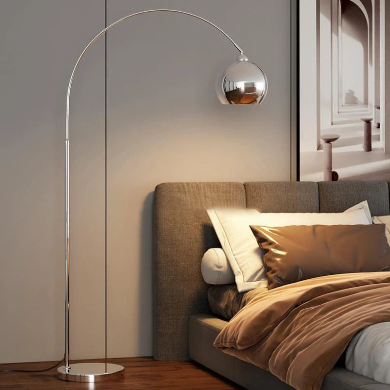 Modern Luxury Art High-end Stainless Steel LED Decoration Floor Lamp
