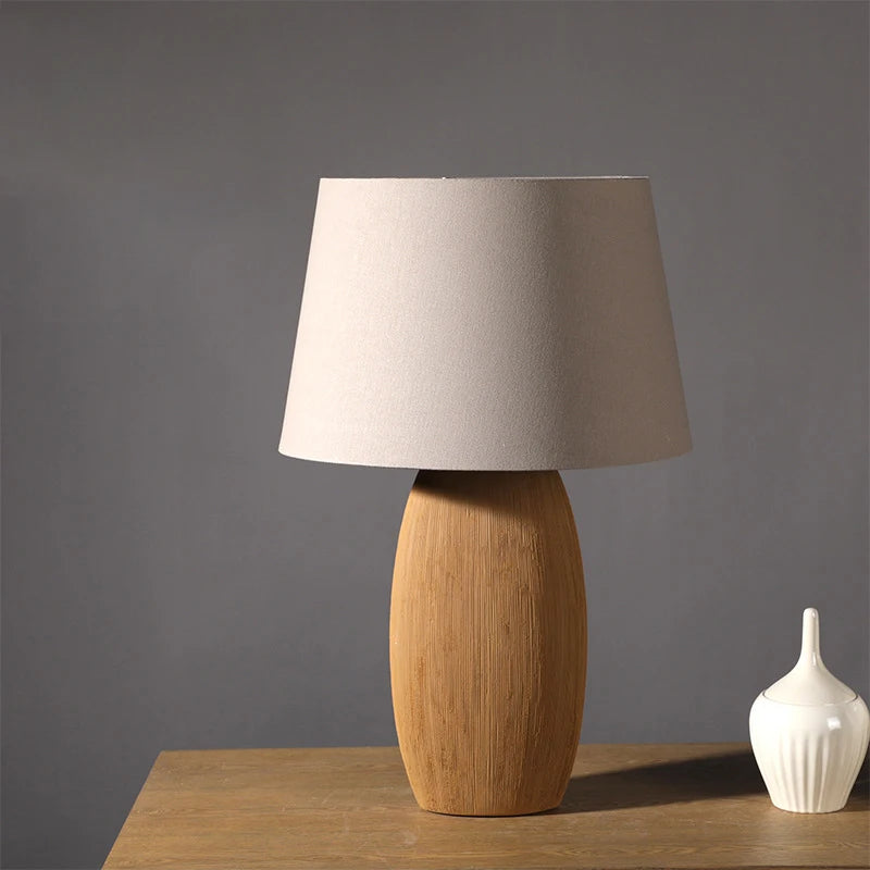 Nordic Vintage Ceramics Acrylic High-end LED Decoration Table Lamp