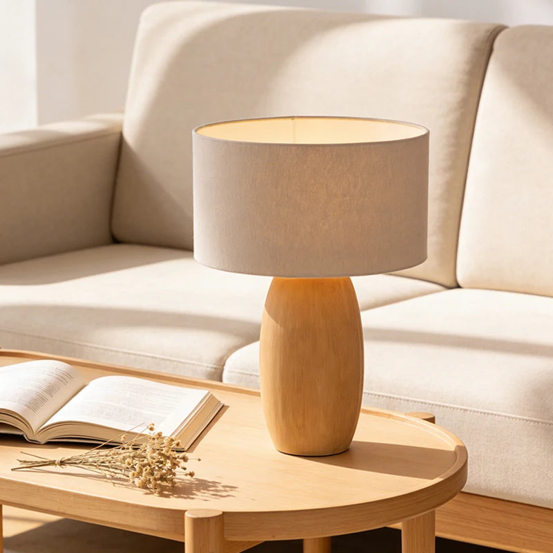 Nordic Vintage Ceramics Acrylic High-end LED Decoration Table Lamp