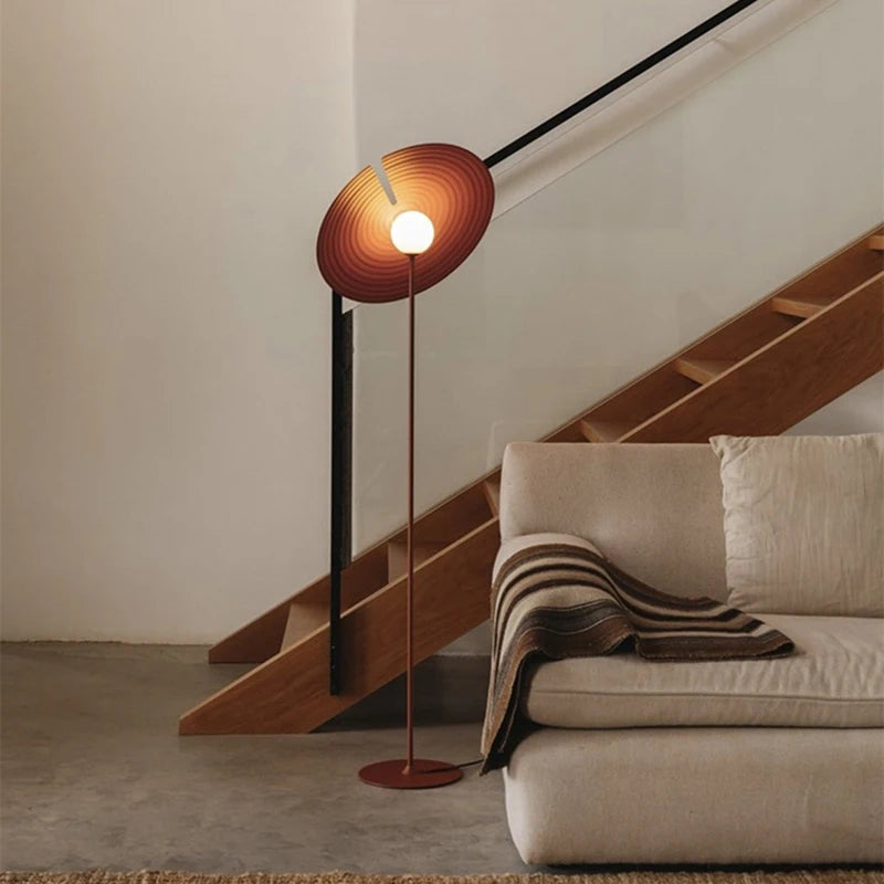 Creative Art High-end Iron PE LED Decor Floor Lamp