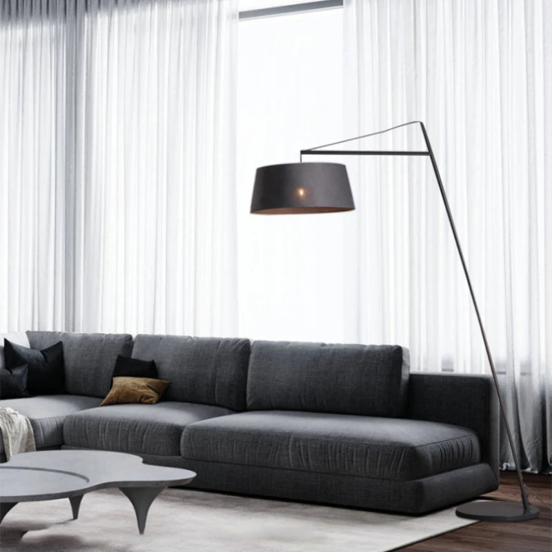 Creative Fashion Art High-end Iron Cloth LED Decoration Floor Lamp