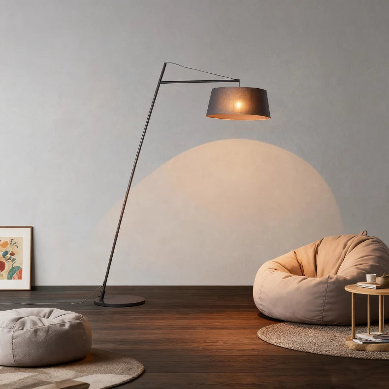 Creative Fashion Art High-end Iron Cloth LED Decoration Floor Lamp