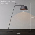 Creative Fashion Art High-end Iron Cloth LED Decoration Floor Lamp