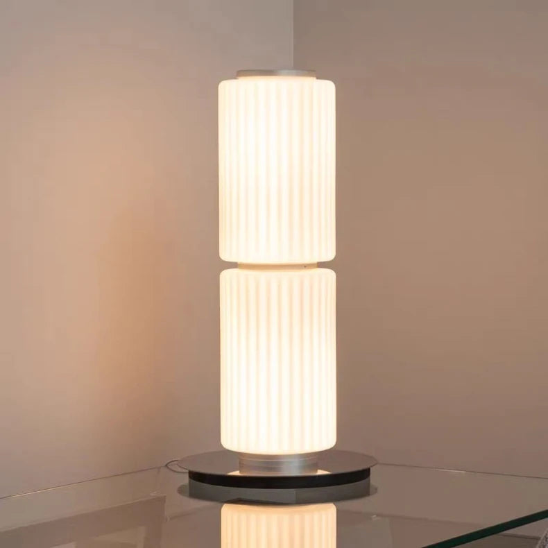 European Aluminum Glass Luxury Art LED Decoration Floor Lamp