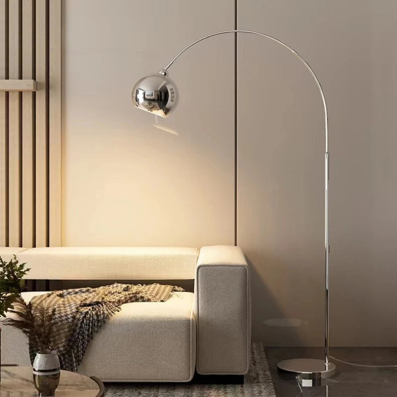 Modern Luxury Art High-end Stainless Steel LED Decoration Floor Lamp